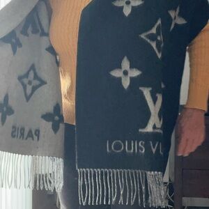 Louis Vuitton Reykjavik Scarf - excellent condition - 100% cashmere